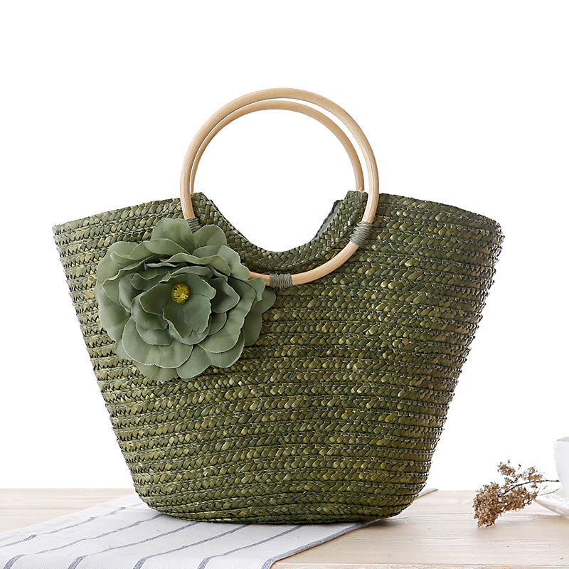 Woven Bag, Straw Bag, Beach Bag