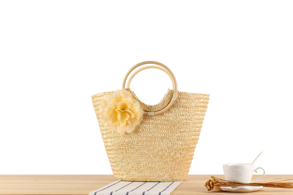 Woven Bag, Straw Bag, Beach Bag