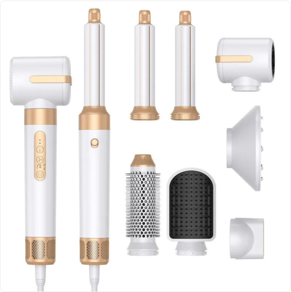 7-in-1 High-Speed Hair Dryer & Straightening Comb